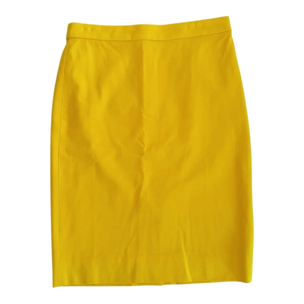 J. Crew No 2 Pencil Skirt In Bi Stretch Cotton